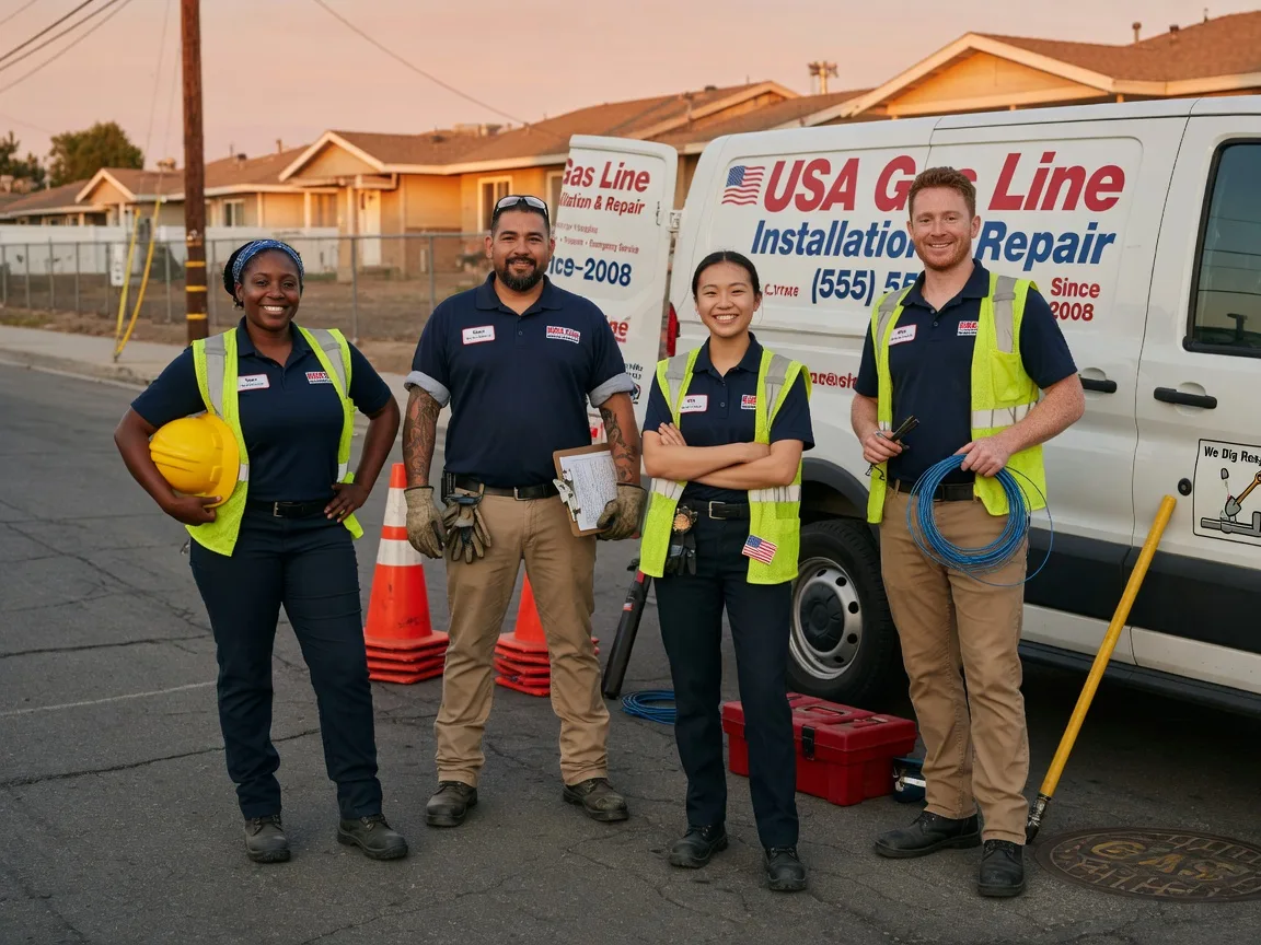 Gas Line Installation company in Shiloh, TN